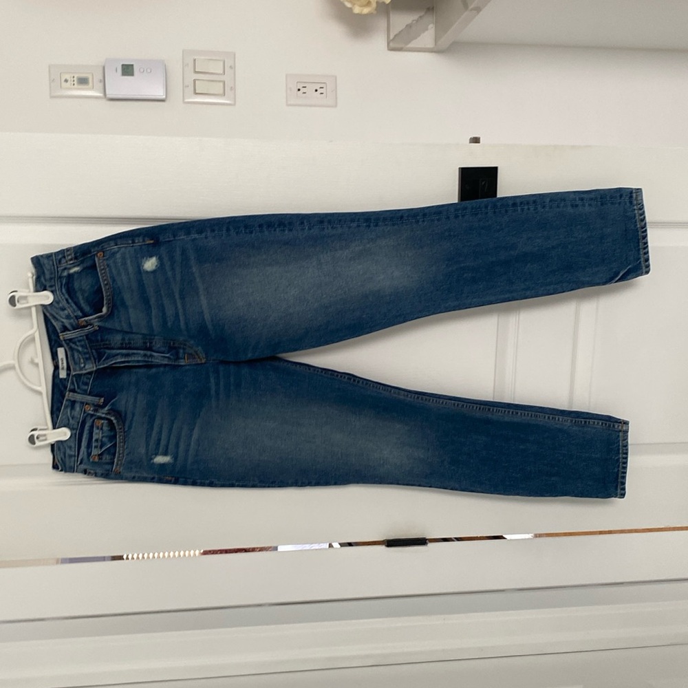 GRLFRND straight high rise relaxed Jean